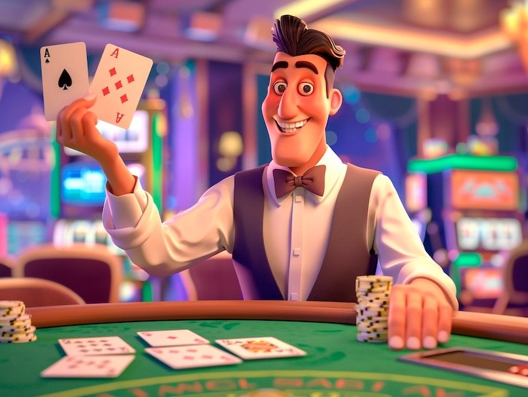 Tangkapan layar aplikasi Android linktoto dengan menu meja live dealer dan sportsbook